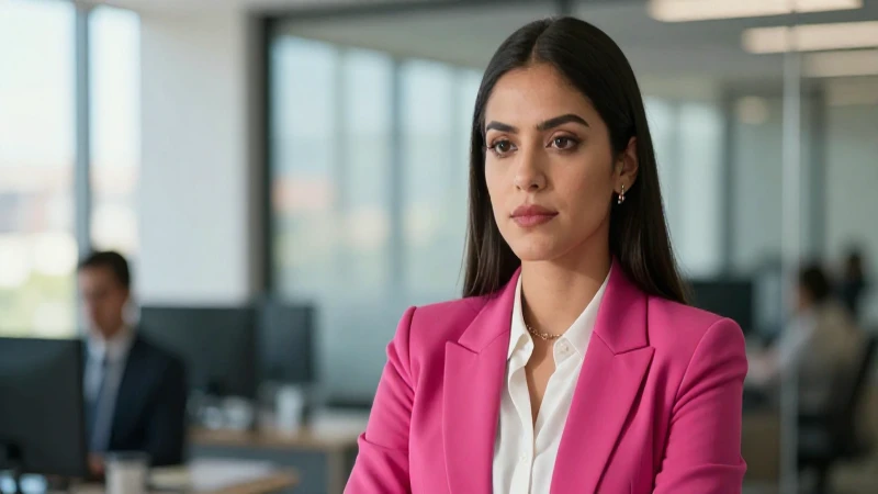 Cuáles son los sectores laborales con mayor presencia femenina 2 Mujer profesional mexicana en entorno corporativo moderno y luminoso