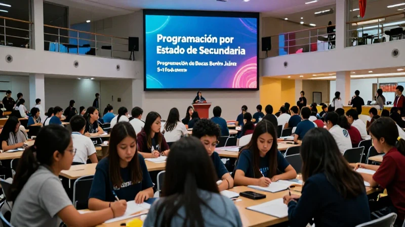 Becas Benito Juárez para estudiantes de secundaria