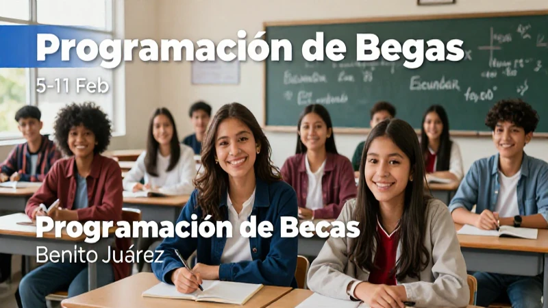 Becas Benito Juárez para estudiantes de secundaria