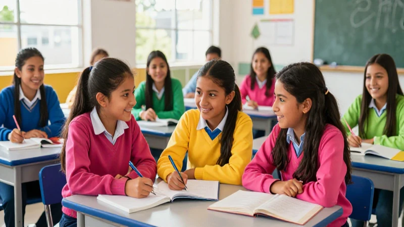 Estudiantes mexicanos estudian recomendaciones para familias
