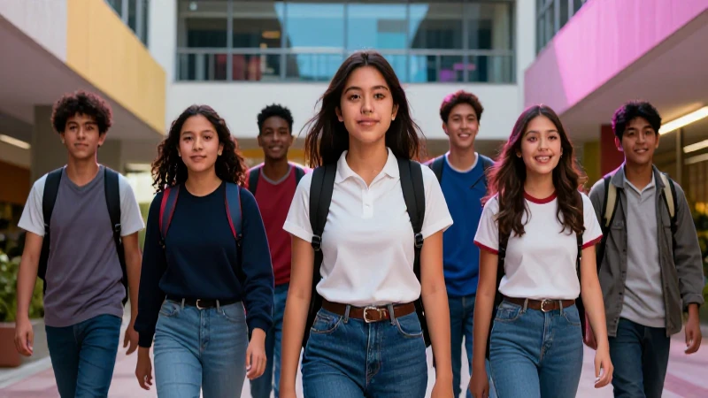 Jóvenes mexicanos triunfan en campus dinámico y moderno