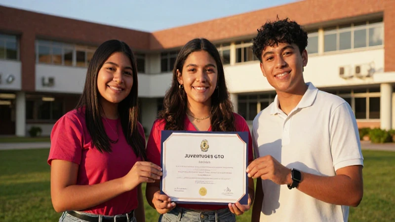Resultados de beca Juventudes GTO en la universidad