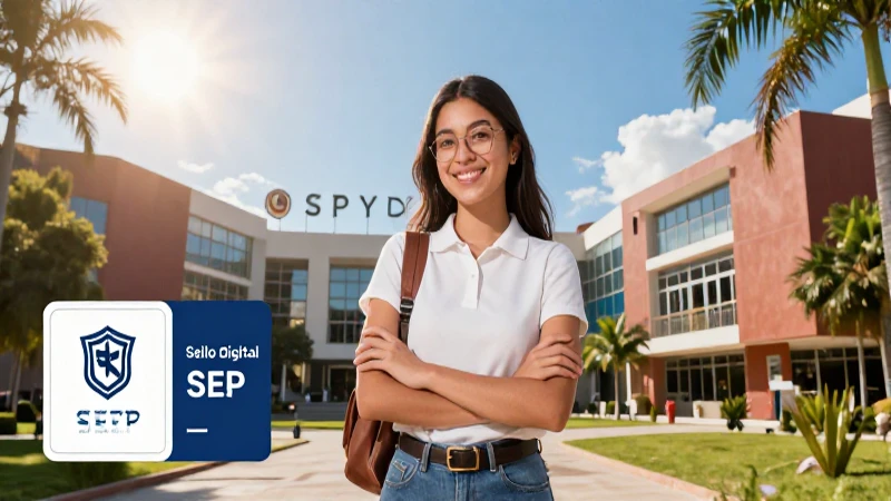Cómo obtener el sello digital SEP