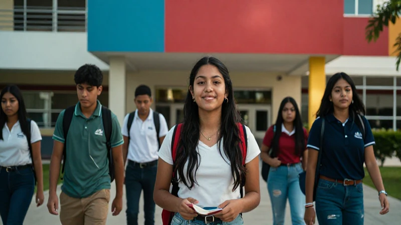 Estudiantes mexicanos triunfan en campus vibrante