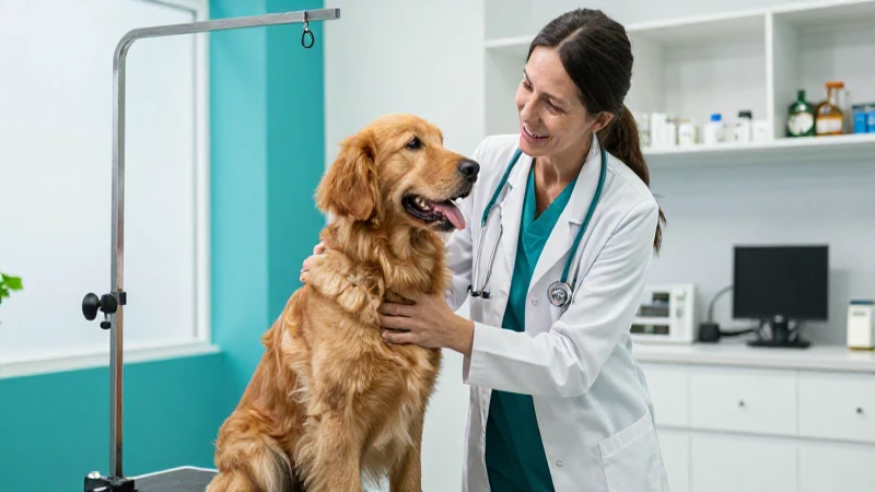 Foto profesional de cuidado canino moderno