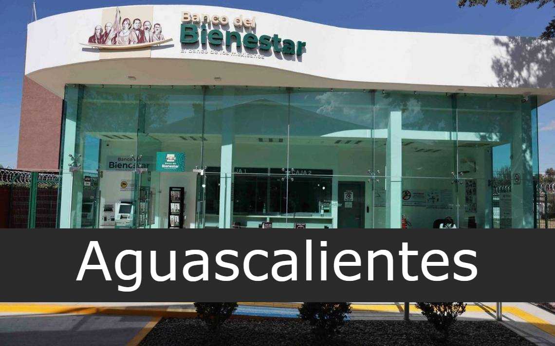 Servicios del Banco del Bienestar en Aguascalientes: opciones disponibles para ti