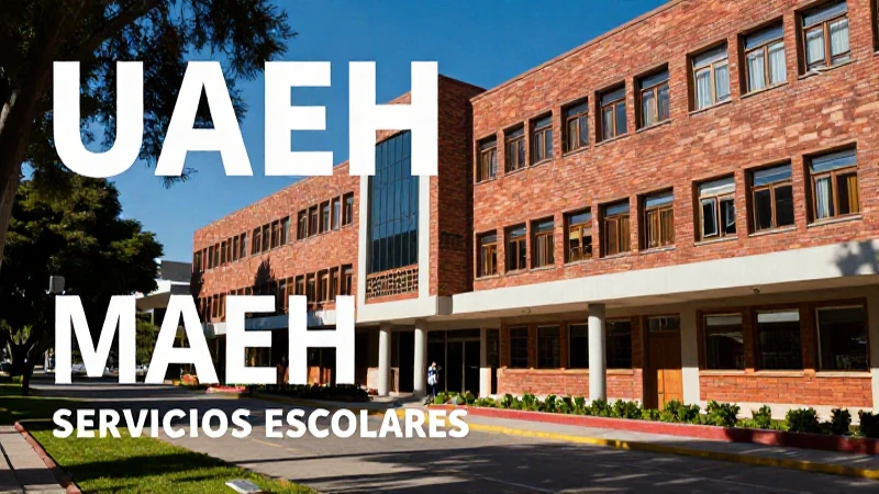 Servicios escolares de la UAEH en campus moderno
