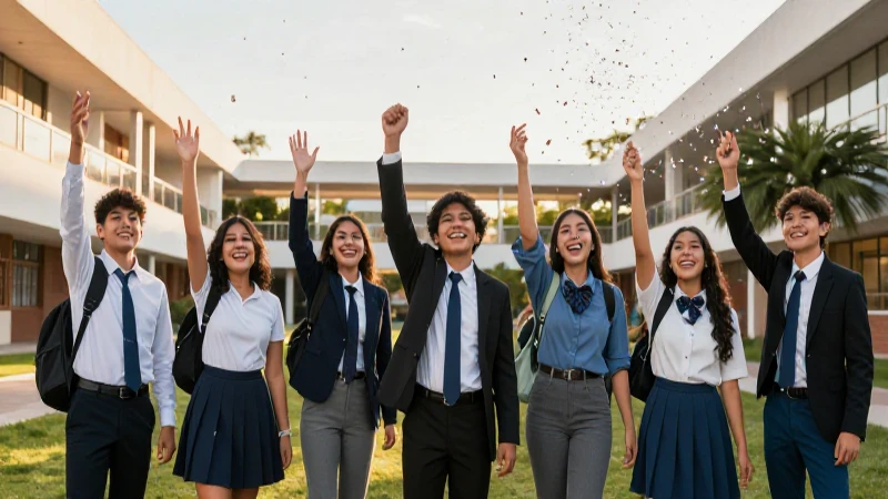 Qué significa "RA" en las calificaciones escolares 67 Estudiantes mexicanos celebran éxito académico en el campus