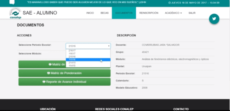 Sistemas de pagos en el Conalep: guía para estudiantes