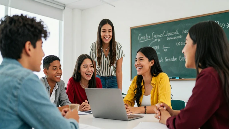 Educación en México: aulas modernas y colaborativas