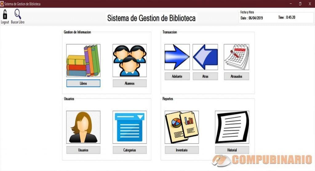 Sitio web oficial del Sistema de Bibliotecas del Estado de México