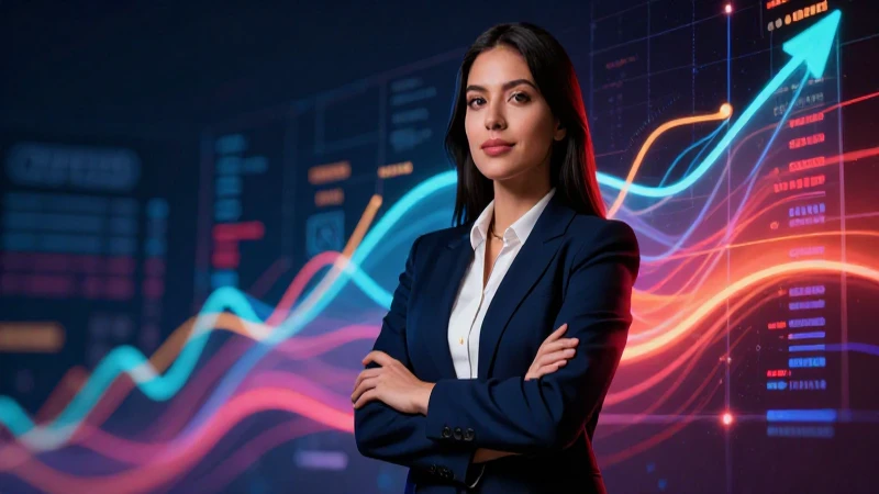 Joven profesional mexicano con ascenso financiero