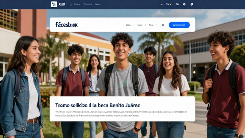 Solicita la Beca Juárez por Facebook
