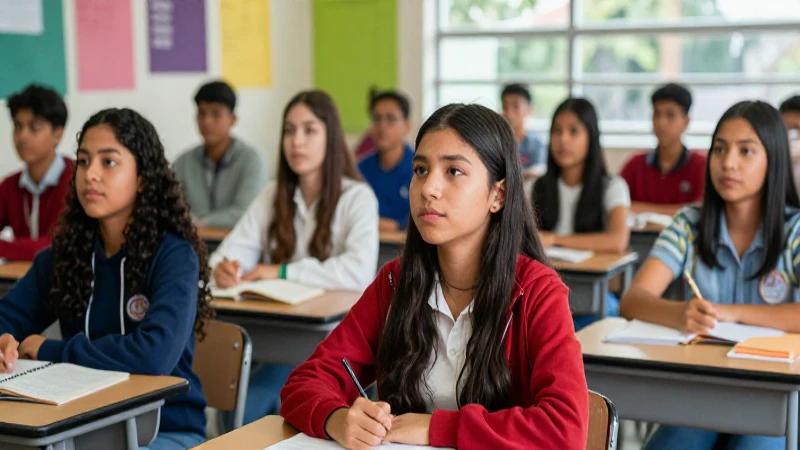 Estudiantes mexicanos brillantes prometen un futuro vibrante