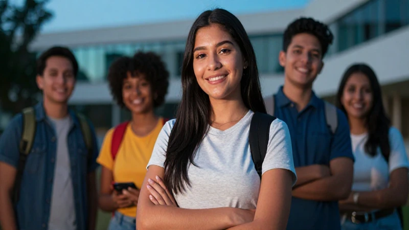 Estudiante mexicano exitoso en la universidad