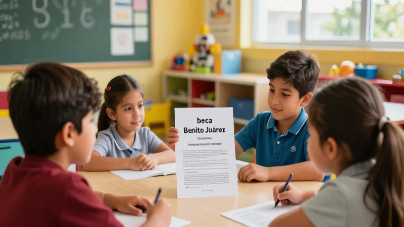 Documentos y proceso para la beca preescolar