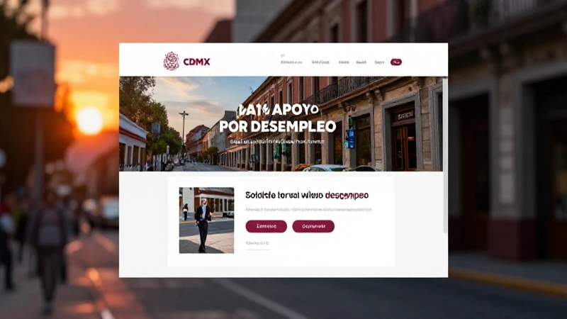 Cómo solicitar apoyo de desempleo en gob.mx