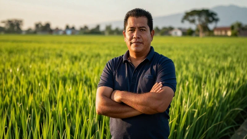 Retrato cinematográfico mexicano en hora dorada