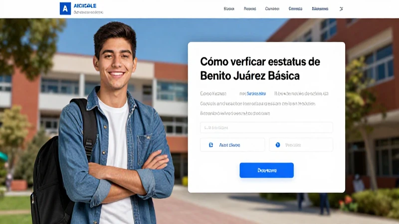 Verifica o solicita la beca Benito Juárez