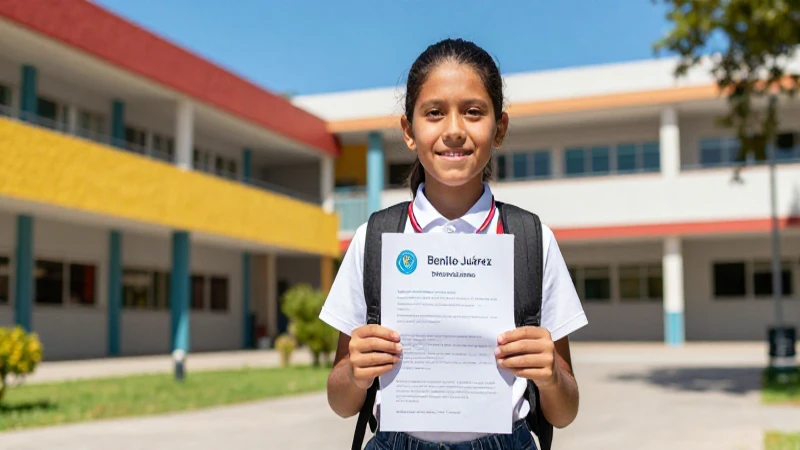 Solicitud de beca Benito Juárez para educación básica