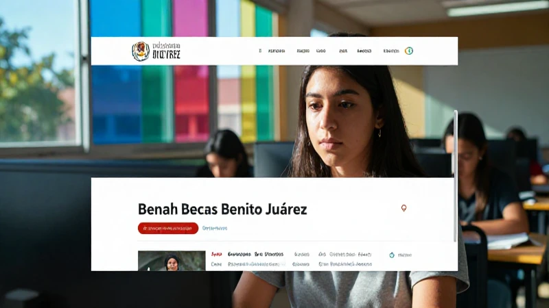 Accede a Becas Benito Juárez para tu éxito académico