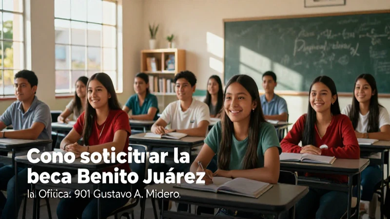 Requisitos para la beca Benito Juárez
