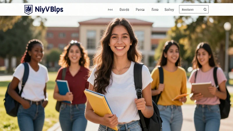 Estudiante mexicana vibrante en campus universitario