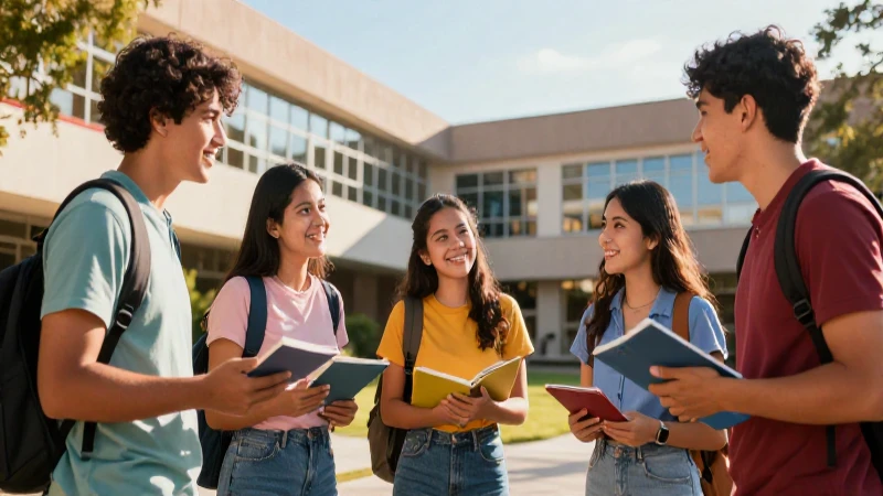 Estudiantes mexicanos colaboran en campus universitarios