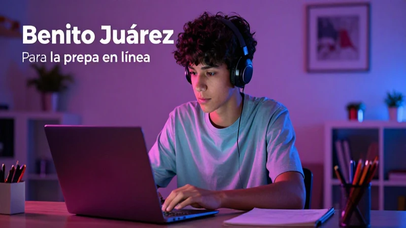 Solicitar la beca Benito Juárez para prepa en línea