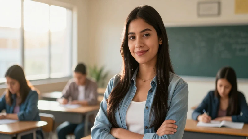 Joven mexicano exitoso en clase iluminada