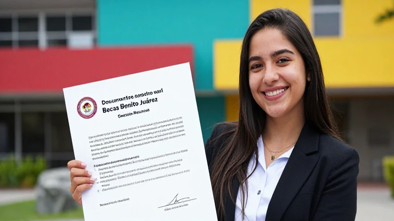 Documentos para registrar Becas Benito Juárez