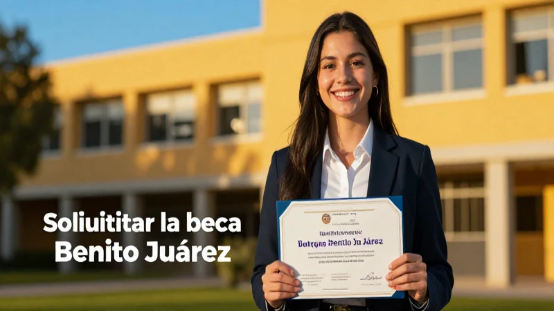 Cómo solicitar la beca Benito Juárez