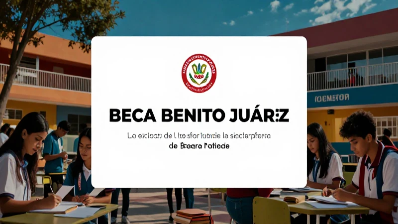 Cómo y cuándo solicitar la beca