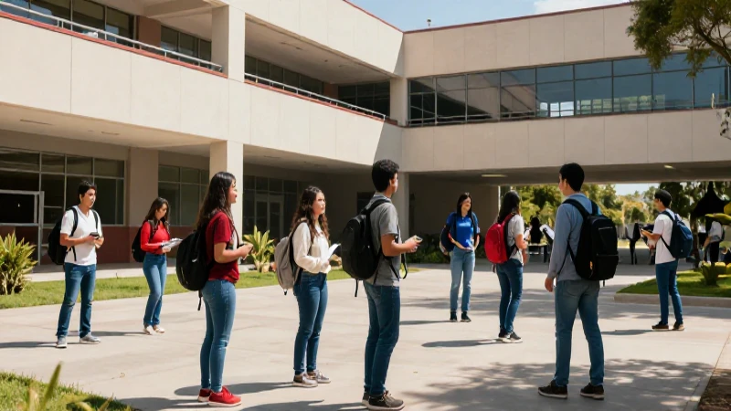 Estudiantes mexicanos logran éxitos académicos en campus moderno