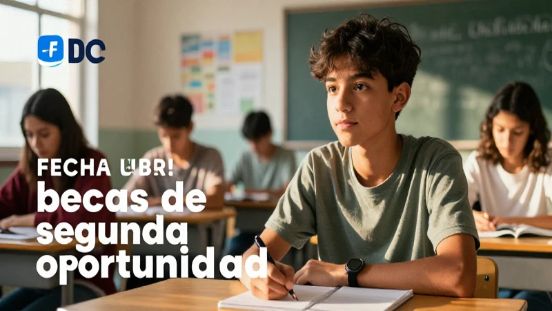 Fecha límite para aplicar a las becas de segunda oportunidad