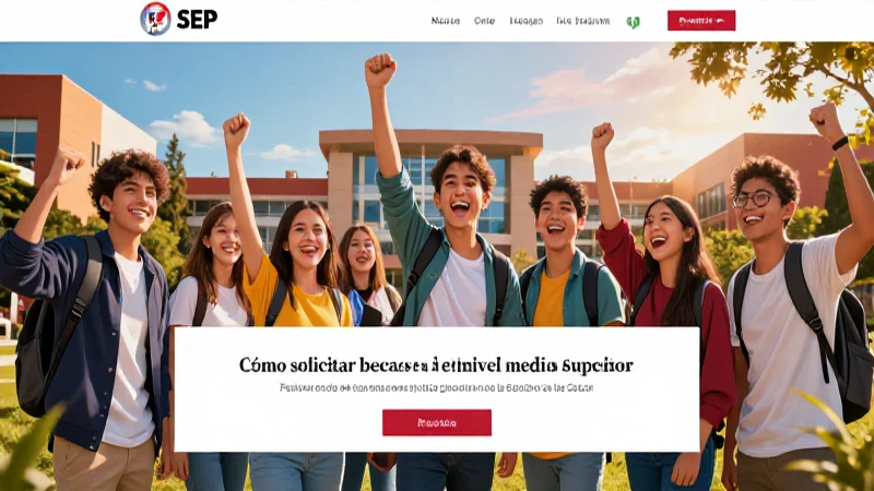 Éxito estudiantil: Becas de preparatoria mexicana