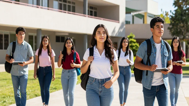 Estudiantes universitarios mexicanos buscan éxito y oportunidades