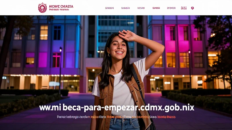 Solicita beca en la web para iniciar en CDMX