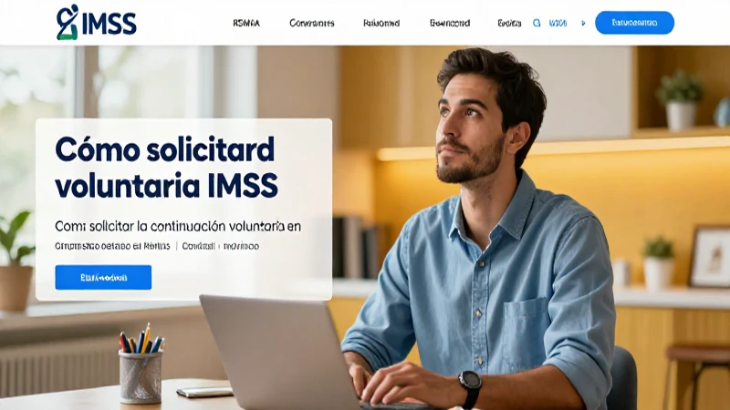 Guía de solicitud de continuidad voluntaria IMSS