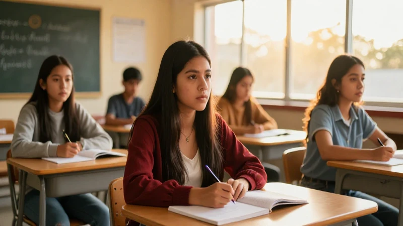 Dónde puedo encontrar un formato de solicitud de crédito Fonacot en formato PDF 53 Estudiante mexicano en clase luminosa y vibrante