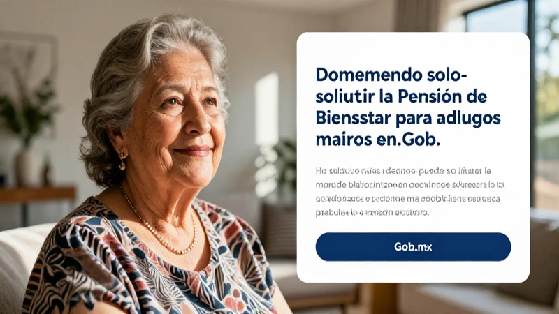 Documentos necesarios para la pensión de bienestar