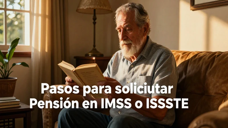 Proceso para solicitar pensión IMSS/ISSSTE