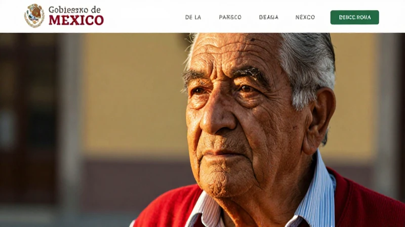 Aplica tu pensión para adultos mayores en México