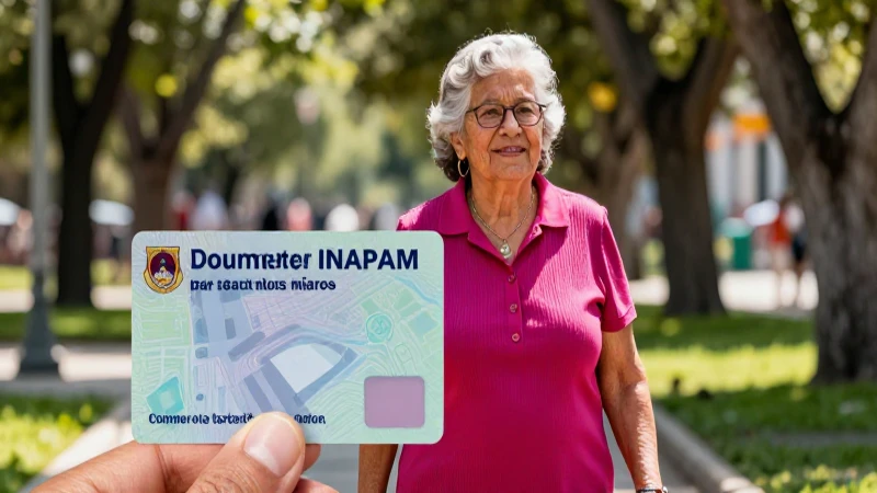 Requisitos para obtener la tarjeta INAPAM