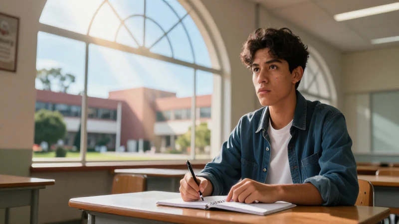 Estudiante mexicano aspiracional en la universidad
