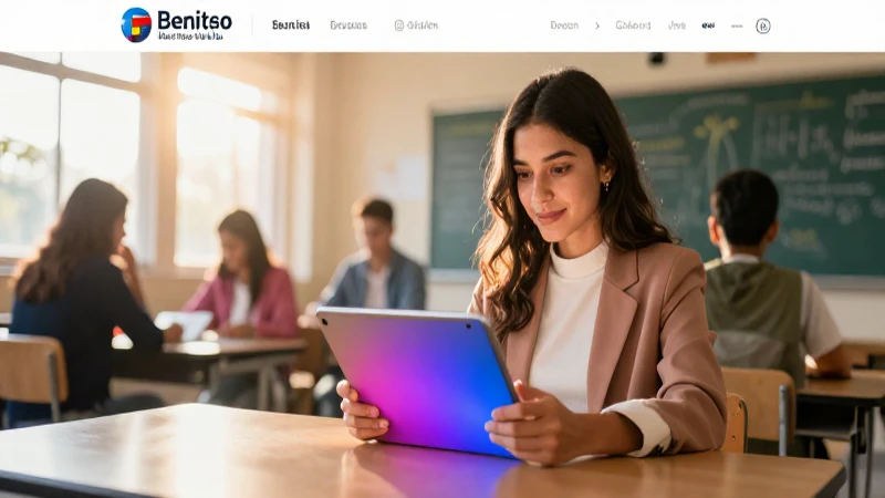 Solicita en línea una beca Benito digital