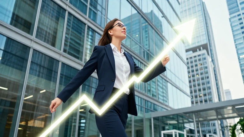 Profesional exitoso en entorno corporativo moderno