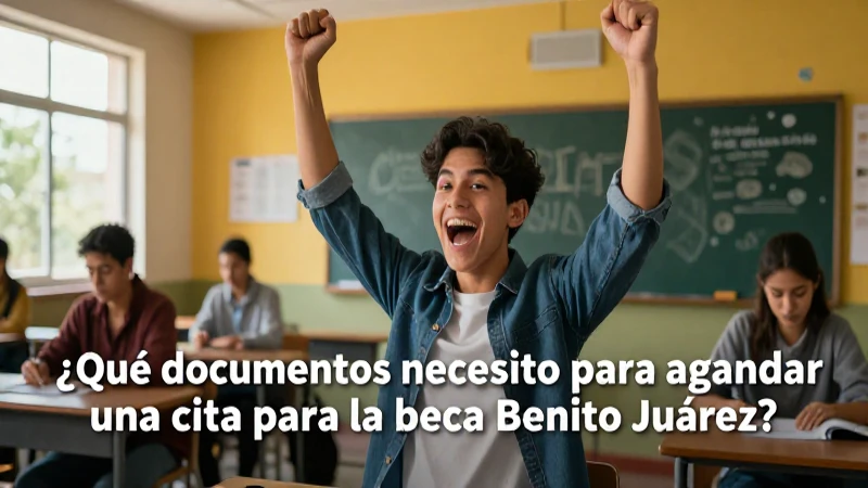 Éxito académico con la Beca Benito Juárez