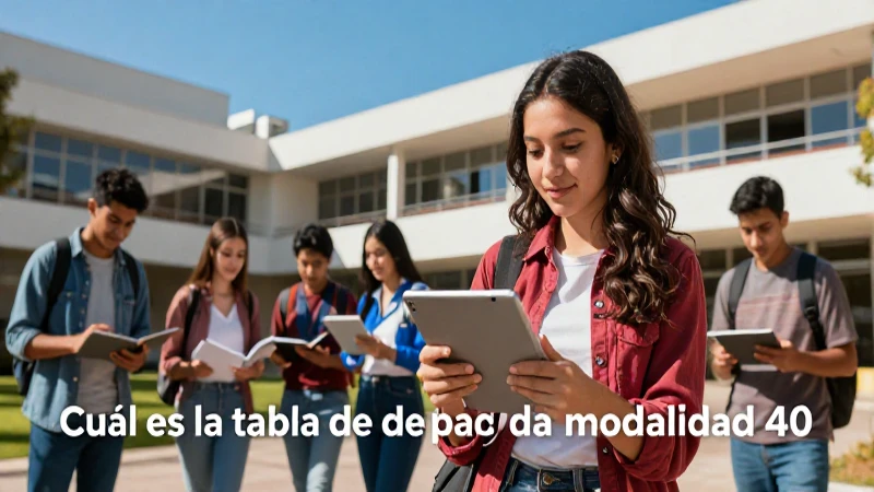 El blog sobre la modalidad 40 es atractivo