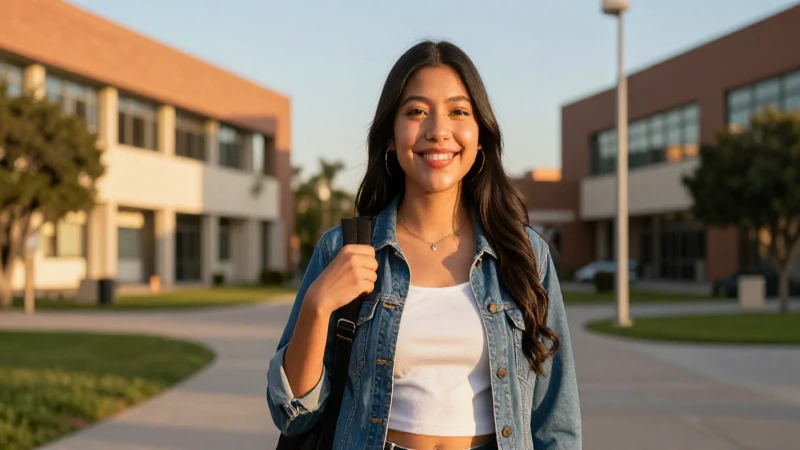 Imagen profesional de estudiante mexicano exitoso